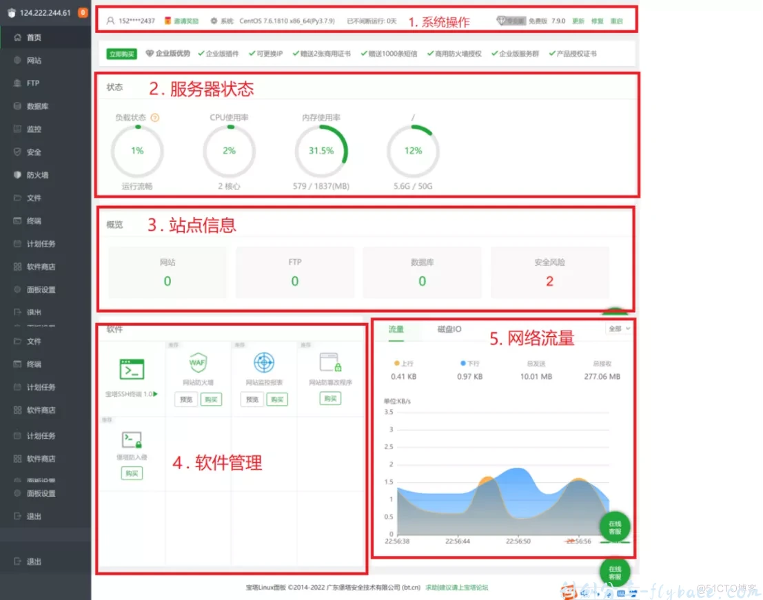 图片[18]-宝塔Linux面板的安装配置以及基本使用教程（超详细） - 利剑分享-科技生活-利剑分享-科技生活